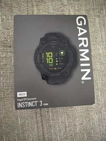 Garmin Instinct 3 Solar - Unopened Box (Graphite)