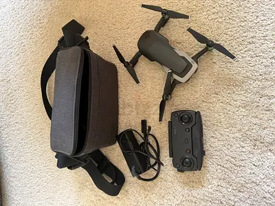 DJI Mavic Air Drone with Controller, Charger and Bag — No Batteries