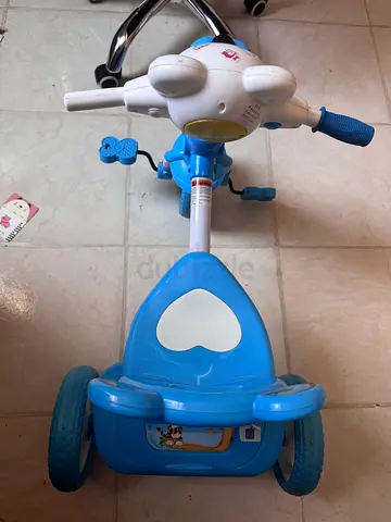 Blue 3-wheel Ride-on Toddler Tricycle - Good Condition