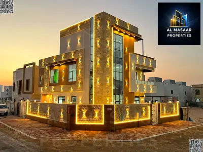 Opportunity to own a corner villa directly on the main road with a swimming pool, rooftop terrace,