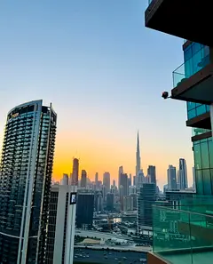Furnished 1BR Duplex | Burj Khalifa View | Hotel-Style Living