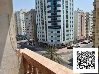 Spacious 2BHK Apartment for Rent in Al Nuaimiya 2, Ajman | King Faisal Street | Balcony | Closed Ki