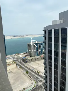 Fully Furnished 3BR | Huge Balcony | High Floor | Amazing Sea View