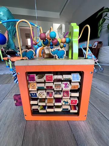 Zany Zoo Activity Cube