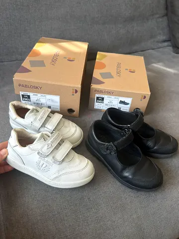Pablosky Size 29 100dhs for both