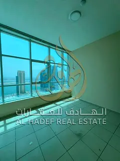 1-Bedroom Apartment with Hall & Sea View for Annual Rent in Al Khan Al Mamzar, Sharjah | Balcony & 2