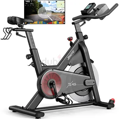 Joroto X45 Indoor Spin Bike - Heavy-Duty Home Exercise Bike with Tablet Mount