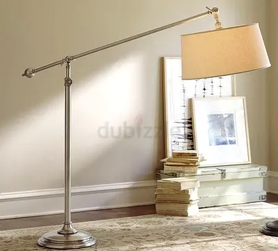 Pottery Barn Chelsea Sectional Floor Lamp light decor cast steel 130x50x167 cm