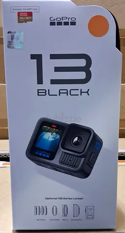 GoPro HERO13 Black with Memory Card 64gb and Case