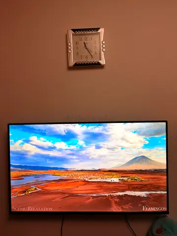 65" Flat Panel LED TV in Good Condition