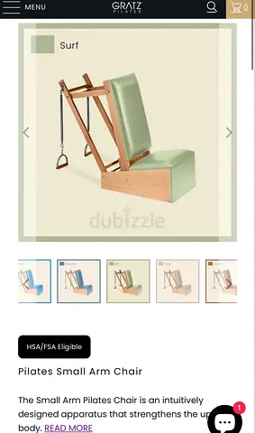 Gratz Pilates baby Arm Chair – USA Brand Gratz