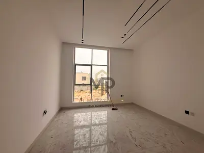 villa for rent in Ajman|At al zahia| 6000 sq.ft |locaterd on 2 streets | 6 bedrooms, majlis, hall, maid's room, roof|payable in 4 installments.