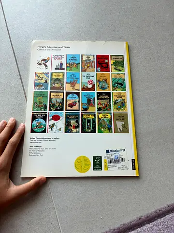 Herg Adventures of Tintin Comic Book