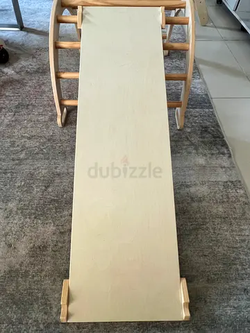Barely Used Moon Kids Ladder & Rocker