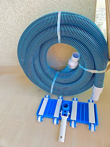 NEW Heavy-Duty Pool Vacuum Hose + Cleaning Set