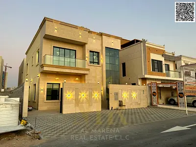 🌟 An exceptional opportunity in Al Amerah, Ajman | A luxurious villa for lovers of sophistication and distinction. Luxury that suits you.