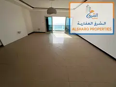Ajman Corniche - Sea View - Very Large Area - Master Bedroom, Maid's Room with Master Bedroom, 3 Bat