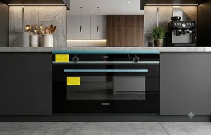 Siemens Built-in Electric Oven – Black Design | Like-New Condition | Premium German Quality