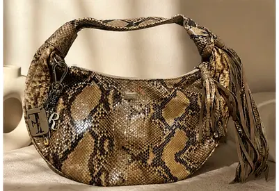 Vintage Gianfranco Ferré Snakeskin Shoulder Bag - Excellent Condition