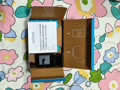Amazon Echo Dot (5th Gen), open box, unused, negotiable