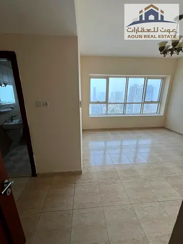 2bhk with chiller free in al taawun , parking gym and pool