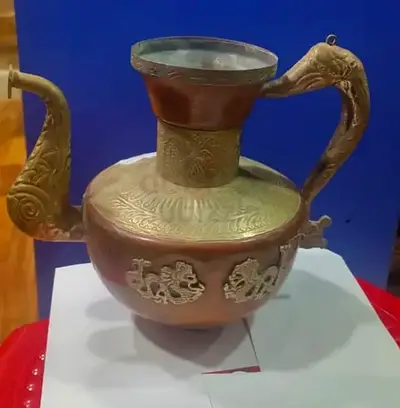 Brass decorative ewer pitcher-38cm height