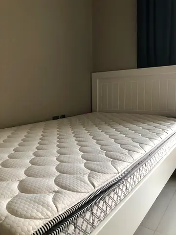 double-size mattress and bed in good condition
