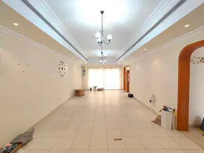 Private entrance 3 bedroom with maid room big size