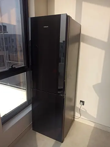 Hitachi Black Glass Finish Refrigerator