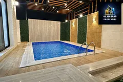 Luxury villa for sale directly from the owner, including electricity and water, with a private pool.