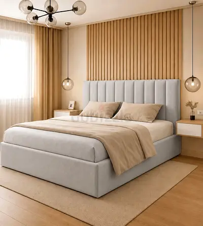 Brand new Queen size bed storage bed with Madical Mattress