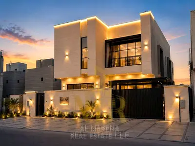 فيلا خلف حديقة الياسمين مباشرة | طابقان وروف | 5 غرف نوم ماستر | شامل رسوم التسجيل والكهرباء والمياه والمكيفات | جاهزة للسكن