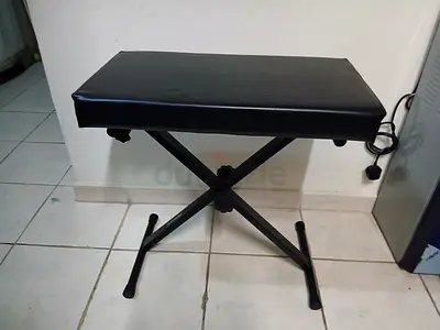 Adjustable Padded X-Style Keyboard Bench Cheapest prices for SALE 35 Aed