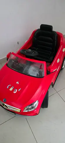 Red Electric Ride-On Toy Car for Toddlers - Good Condition