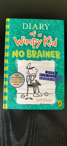 Diary of a Wimpy Kid: No Brainer by Jeff Kinney - Hardcover