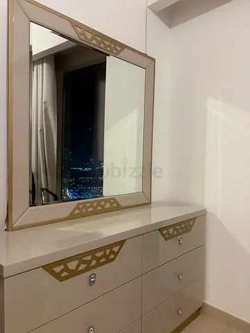 Mirror and drawers