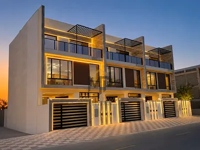 Villa with distinctive features in Al-Haliyo 2 | 4 master bedrooms | Two floors and a roof | Unmissable offer including registration fees