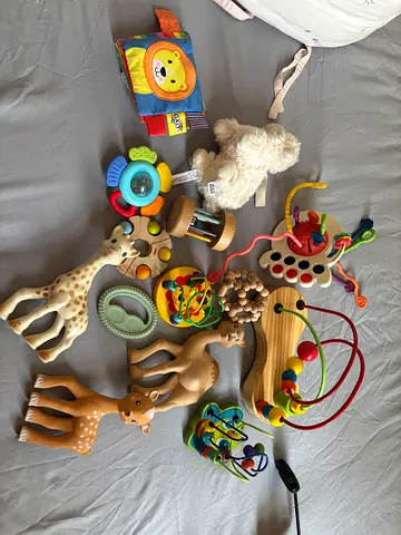 Assorted Baby Toys Bundle — Activity Toys, Teethers & Soft Toys