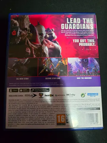Marvel’s Guardians of the Galaxy (PS5) - Game Disc in Case