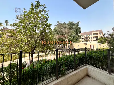 Ground Floor 2BR + MaidRoom With Extra Room UpGraded Community View