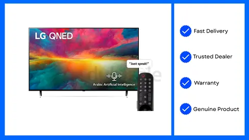 LG 55 in television QNED with 4K Smart TV magic remote WebOS 1 Year warranty
