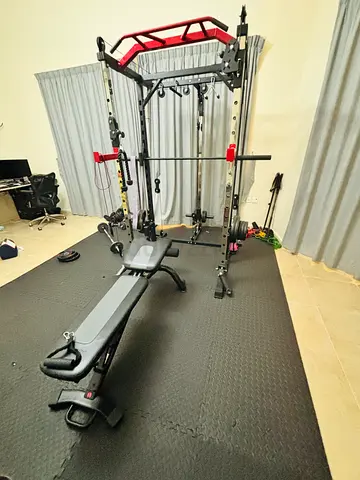 COMPLETE HOME GYM SETUP — EVERYTHING INCLUDED