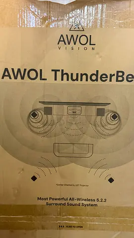 AWOL ThunderBeast All-Wireless 5.2.2 Surround Sound System (Boxed)