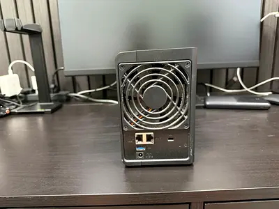 NAS SYNOLOGY DS224+ with RAM. and two excellent HDD IRON WOLF 12 TB x2.