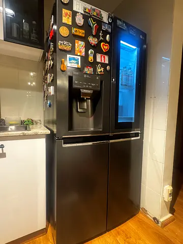 LG Fridge French Door ( Matt Black )