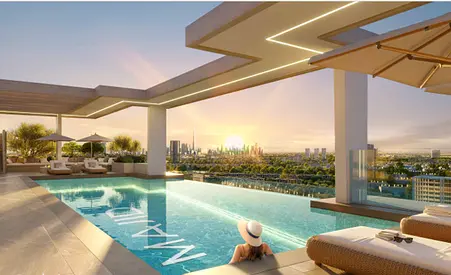 Real Price)High Floor|50%Post Handover|1%Monthly|15%ROI