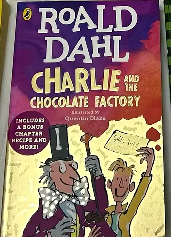 Charlie and the chocolate factory brand new book