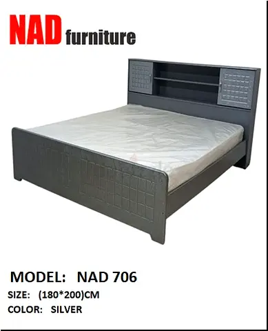 Brand new King size wooden bed With Matttress available
