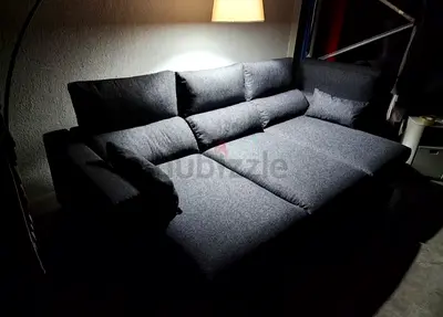 Top Quality ikea Eskilstuna L shape sofa bed with storage