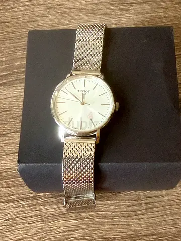 Tissot Everytime Women's Watch with Silver Mesh Band